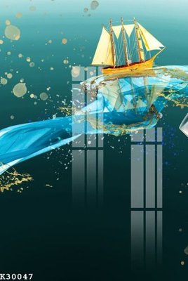 File in trần File gốc in tranh tổng hợp K30047 (file gốc) phong thủy