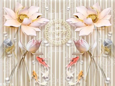 Tải file File gốc in tranh tổng hợp K30056 (PSD) cho in tranh 3D