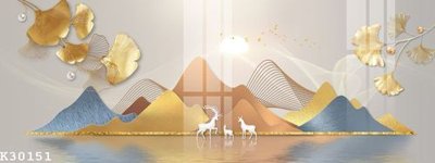 File ảnh File gốc in tranh tổng hợp K30151 (gốc) cho trang trí nội thất