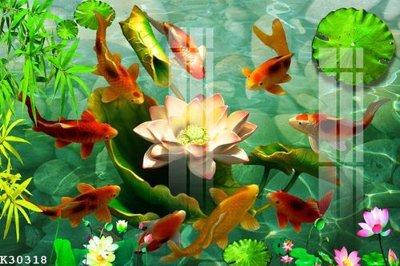 Download file File gốc in tranh tổng hợp K30318 (gốc) in mica đèn LED