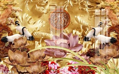 Download file gốc File gốc in tranh tổng hợp K30369 (in lụa) nghệ thuật