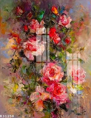 File gốc File gốc in tranh tổng hợp K31258 (in tráng gương) hiện đại