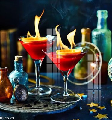 File gốc File gốc in tranh tổng hợp K31273 (PNG) trong suốt (transparent)