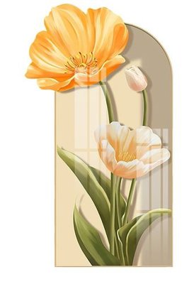 File gốc File gốc in tranh tổng hợp K31312 (in 3D) cho trang trí