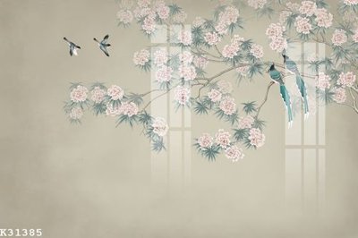 File in trần File gốc in tranh tổng hợp K31385 (file gốc) xuyên sáng