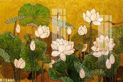 File gốc File gốc in tranh tổng hợp K31400 (in lụa) hoa văn cổ điển