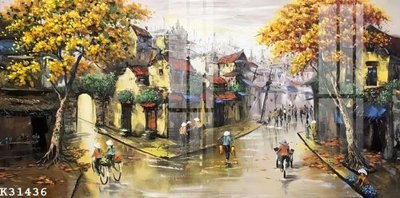 Download file gốc File gốc in tranh tổng hợp K31436 (in lụa) cao cấp