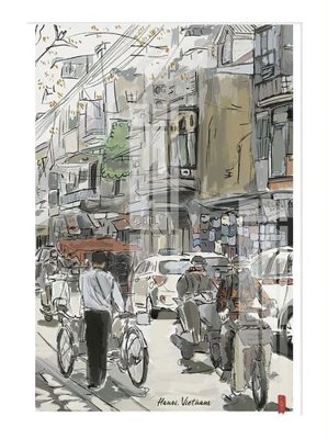 File PSD File gốc in tranh tổng hợp K31453 (gốc) tách lớp chi tiết