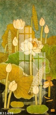 Download file gốc File gốc in tranh tổng hợp K31488 (in lụa) cao cấp