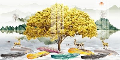 File PSD File gốc in tranh tổng hợp K31673 (bản gốc) cho nhà in