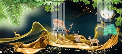 File gốc in tráng gương File gốc in tranh tổng hợp K31878 chi tiết