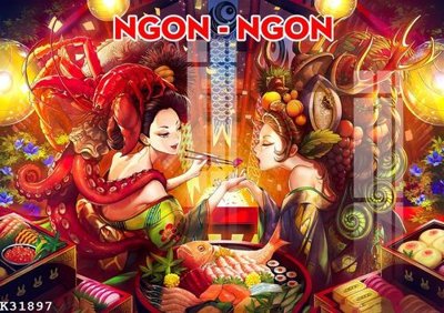 File gốc File gốc in tranh tổng hợp K31897 (cho in 3D) độc đáo