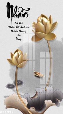 File gốc File gốc in tranh tổng hợp K31932 (in lụa) cao cấp