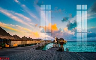 File PSD File gốc in tranh tổng hợp K3196 (chất lượng in ấn)