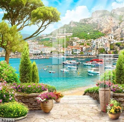 File tranh File gốc in tranh tổng hợp K32056 (ảnh gốc) in trần xuyên sáng