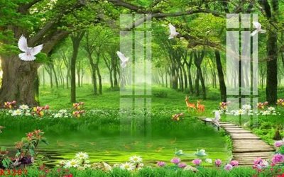 File in trần File gốc in tranh tổng hợp K3207 (bản gốc) đại dương