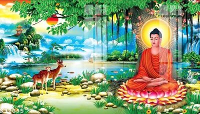 File gốc File gốc in tranh tổng hợp K32095 (AI/EPS) cho in ấn