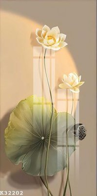 File ảnh File gốc in tranh tổng hợp K32202 (gốc) in PP, decal