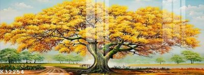 File gốc File gốc in tranh tổng hợp K32254 (phong cách) tối giản