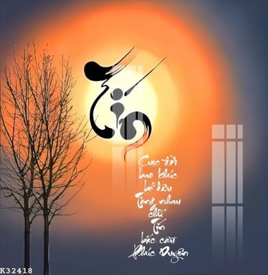 Tải file File gốc in tranh tổng hợp K32418 (gốc) chủ đề hoa sen