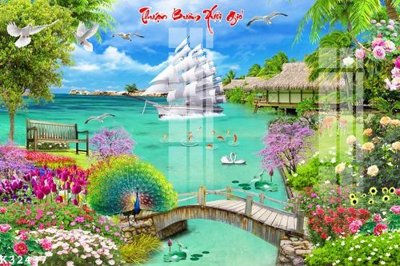 File gốc File gốc in tranh tổng hợp K32437 (chủ đề hiện đại) trang trí