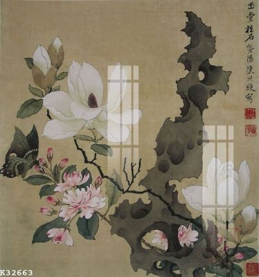 File tranh File gốc in tranh tổng hợp K32663 (bản gốc) in lụa 3D