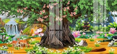 File PSD File gốc in tranh tổng hợp K32711 (gốc) nhiều lớp (multi-layer)