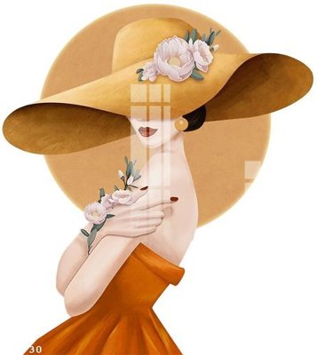 File ảnh File gốc in tranh tổng hợp K32730 (gốc) cho trang trí nhà hàng