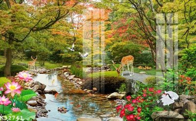 Ảnh gốc File gốc in tranh tổng hợp K32741 (nét căng) in mica