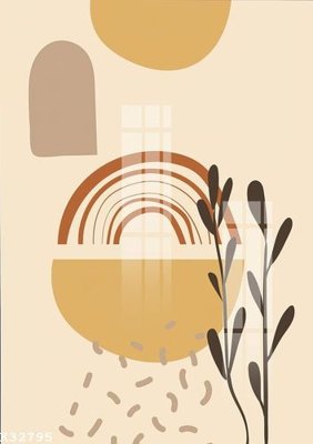 Ảnh gốc File gốc in tranh tổng hợp K32795 (nét căng) in mica