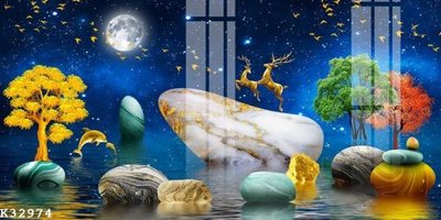 File ảnh gốc File gốc in tranh tổng hợp K32974 (chuyên in mica)