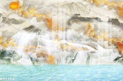 File PSD in ấn File gốc in tranh tổng hợp K32984 (chất lượng cao)