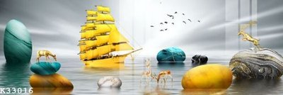 File tranh gốc File gốc in tranh tổng hợp K33016 (bản quyền) độc đáo