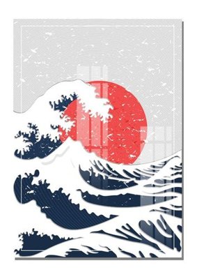 File gốc File gốc in tranh tổng hợp K33383 (in lụa) hoa văn cổ điển