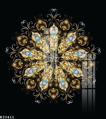 Tải file File gốc in tranh tổng hợp K33411 (PSD) cho in tranh 3D