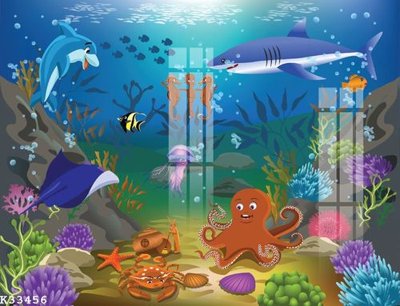 File gốc File gốc in tranh tổng hợp K33456 (trang trí) phòng làm việc