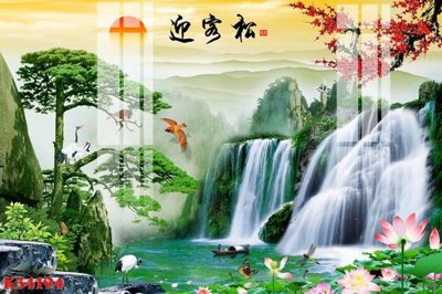 File gốc in tráng gương File gốc in tranh tổng hợp K34194 chi tiết