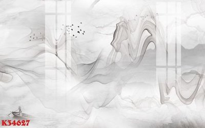 File in trần File gốc in tranh tổng hợp K34627 (file gốc) phong thủy