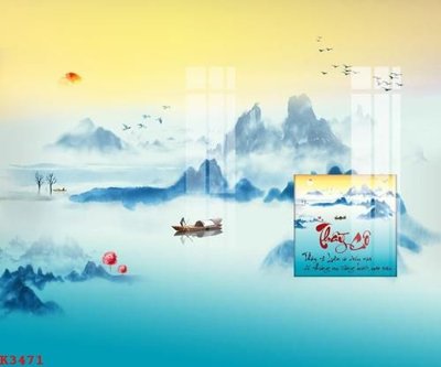 Download file File gốc in tranh tổng hợp K3471 (gốc) in mica đèn LED