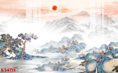 File gốc File gốc in tranh tổng hợp K34711 (vector) cho in ấn