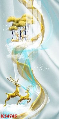 File PSD File gốc in tranh tổng hợp K34743 (gốc) cho designer