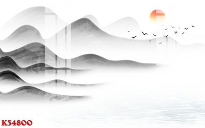 File PSD File gốc in tranh tổng hợp K34800 (bản gốc) đã tách nền