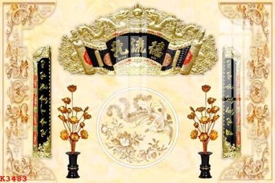 Download file File gốc in tranh tổng hợp K3483 (chất lượng in ấn)