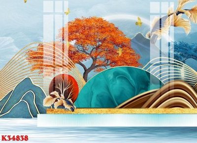 Hình ảnh file gốc in trần nhà File gốc in tranh tổng hợp K34838