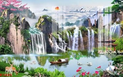 Tải file File gốc in tranh tổng hợp K3485 (PSD) cho in ấn quảng cáo