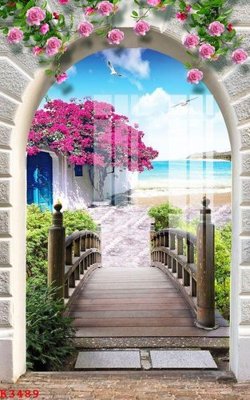 File PSD File gốc in tranh tổng hợp K3489 (bản gốc) cho nhà in