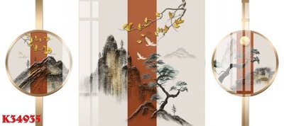 File PSD File gốc in tranh tổng hợp K34935 (bản gốc) cho nhà in