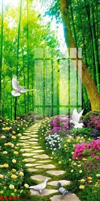 File gốc File gốc in tranh tổng hợp K3495 (PSD/TIFF) độ phân giải cao