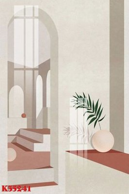 File PSD File gốc in tranh tổng hợp K35241 (gốc) cho designer