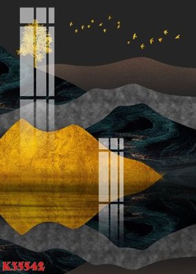 File gốc in tráng gương File gốc in tranh tổng hợp K35542 chi tiết